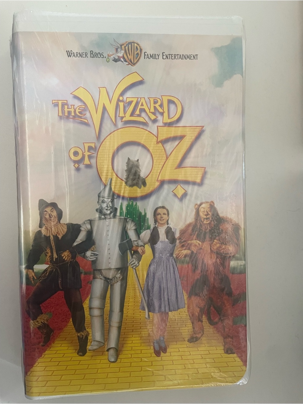 Warner Bros. The Wizard of Oz VHS Cover – Yellow, Red, Purple, Green, Silver